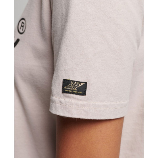 Superdry Γυναικεία κοντομάνικη μπλούζα Vintage Logo Embellished - Print T-Shirt